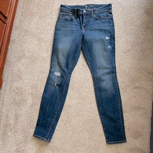 GAP tattered jeans Size 27